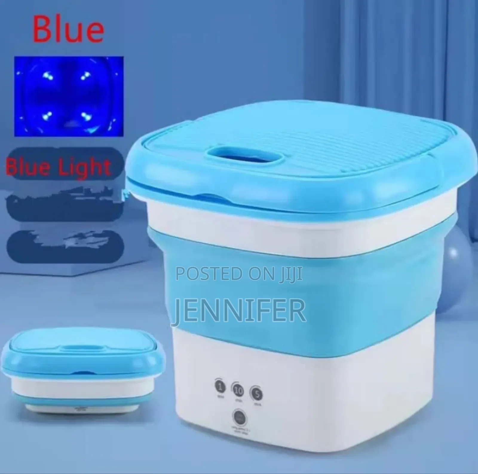Portable Mini Folding Washing Machine With Rotary Dryer