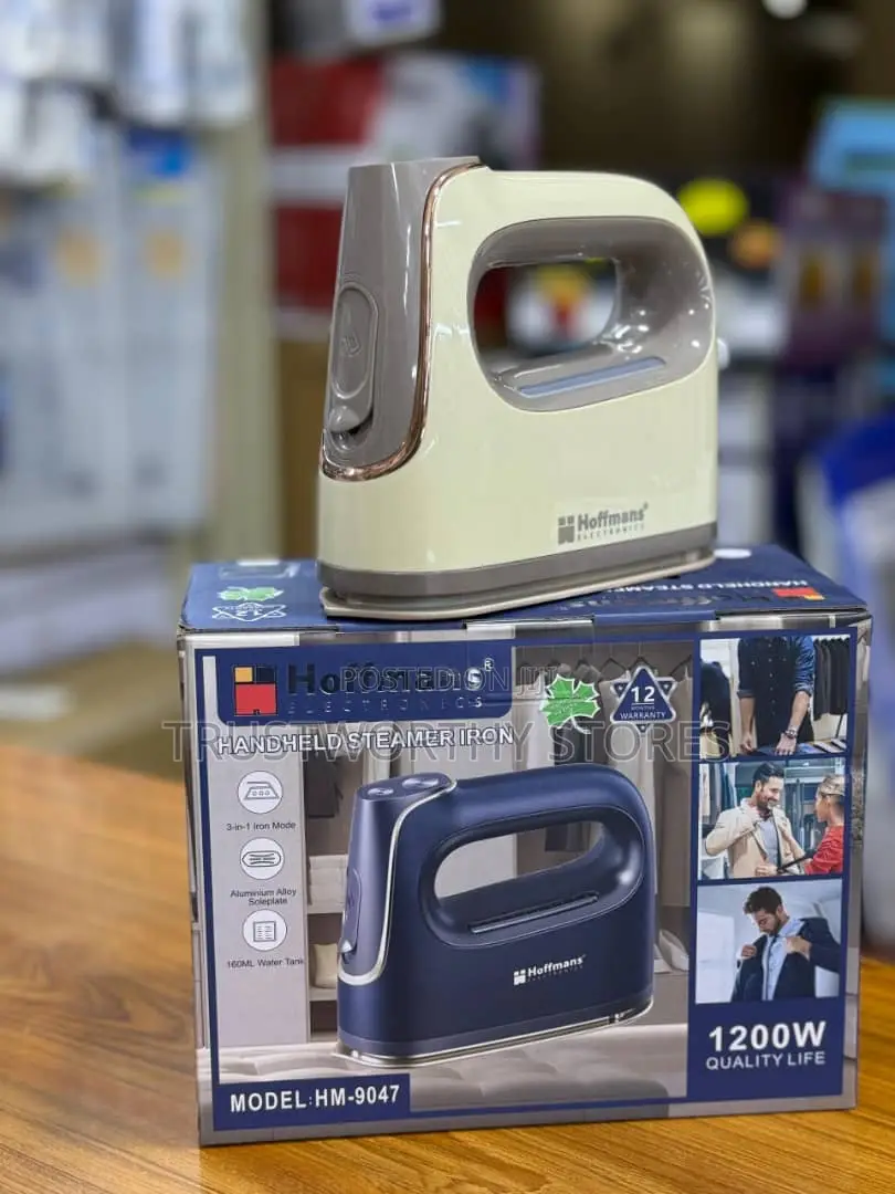 Hoffmans Hand Held Garment Steamer /Travel Iron