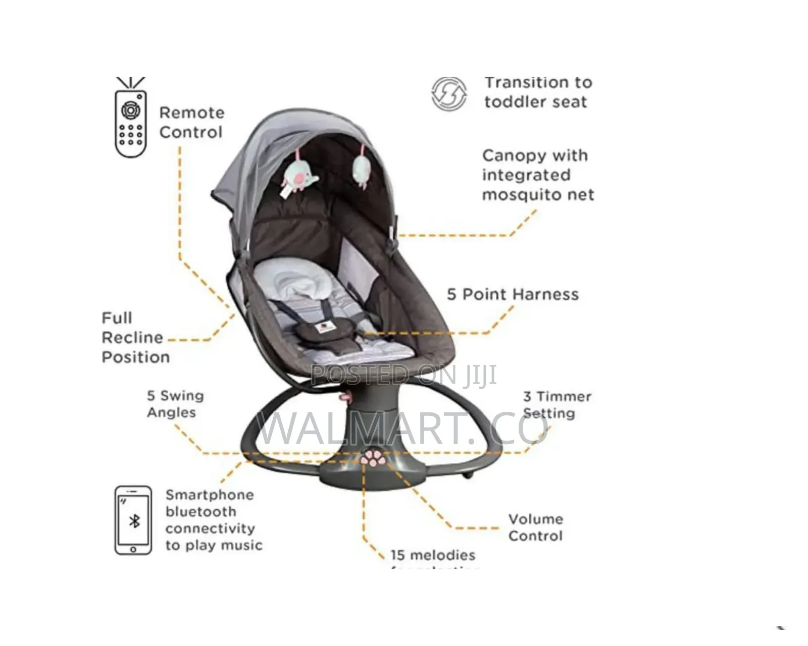 3 in 1 Multifunctional Baby Bassinet