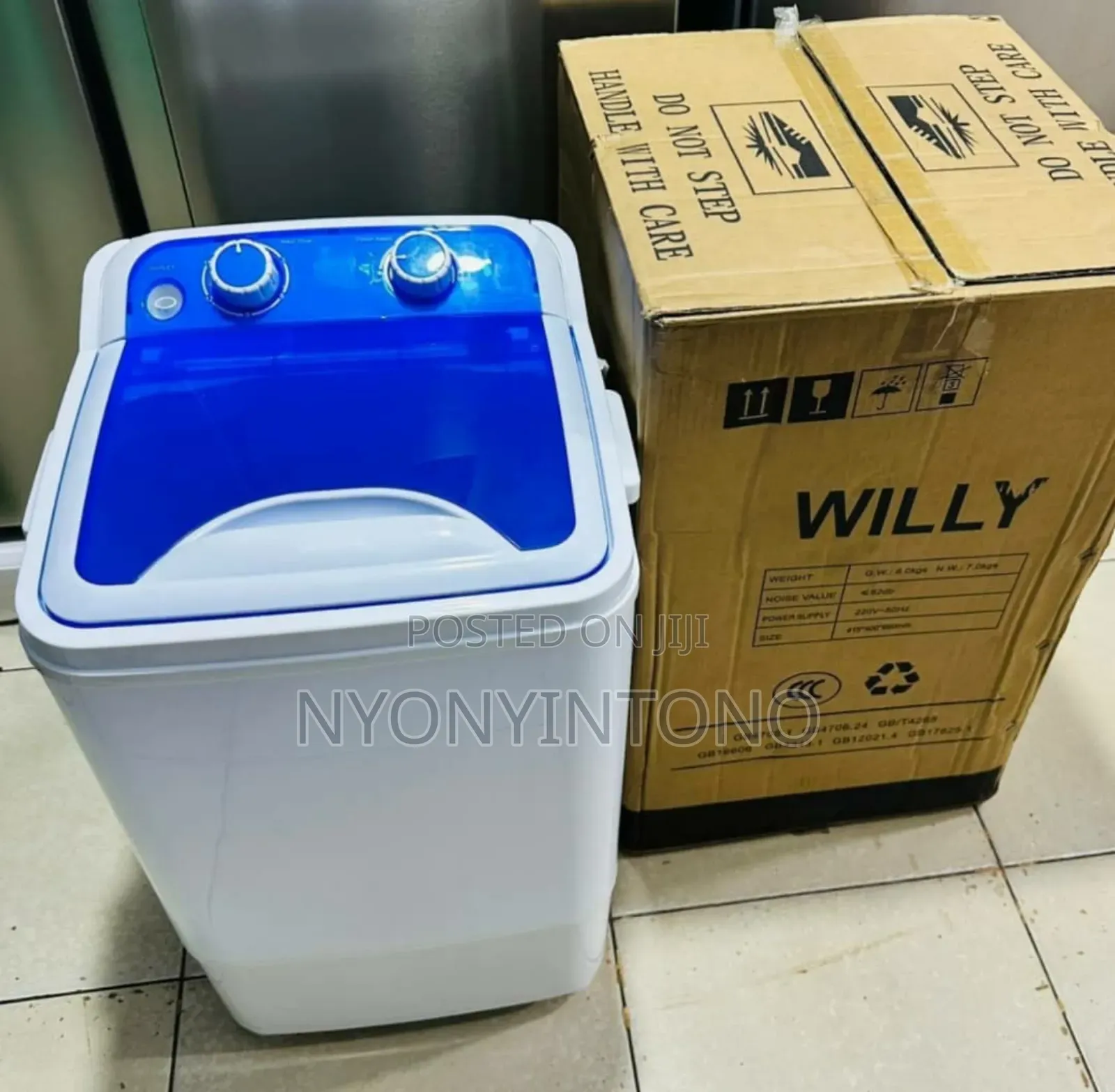 Willy 5kg Manual Washing Machine With Shoe Washer