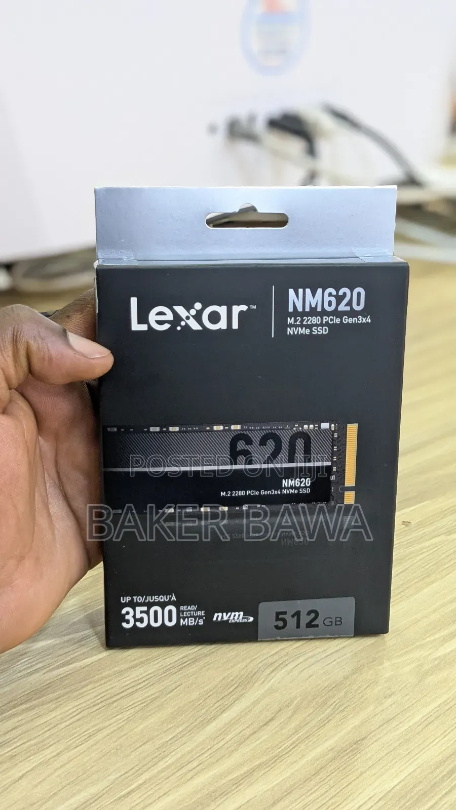 Lexar Nm620 Gen3x4 512gb