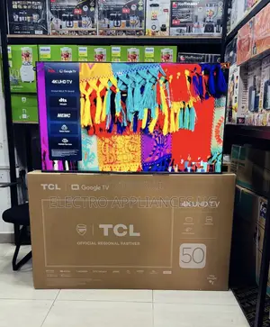 TCL 50” Uhd Smart Google Tv
