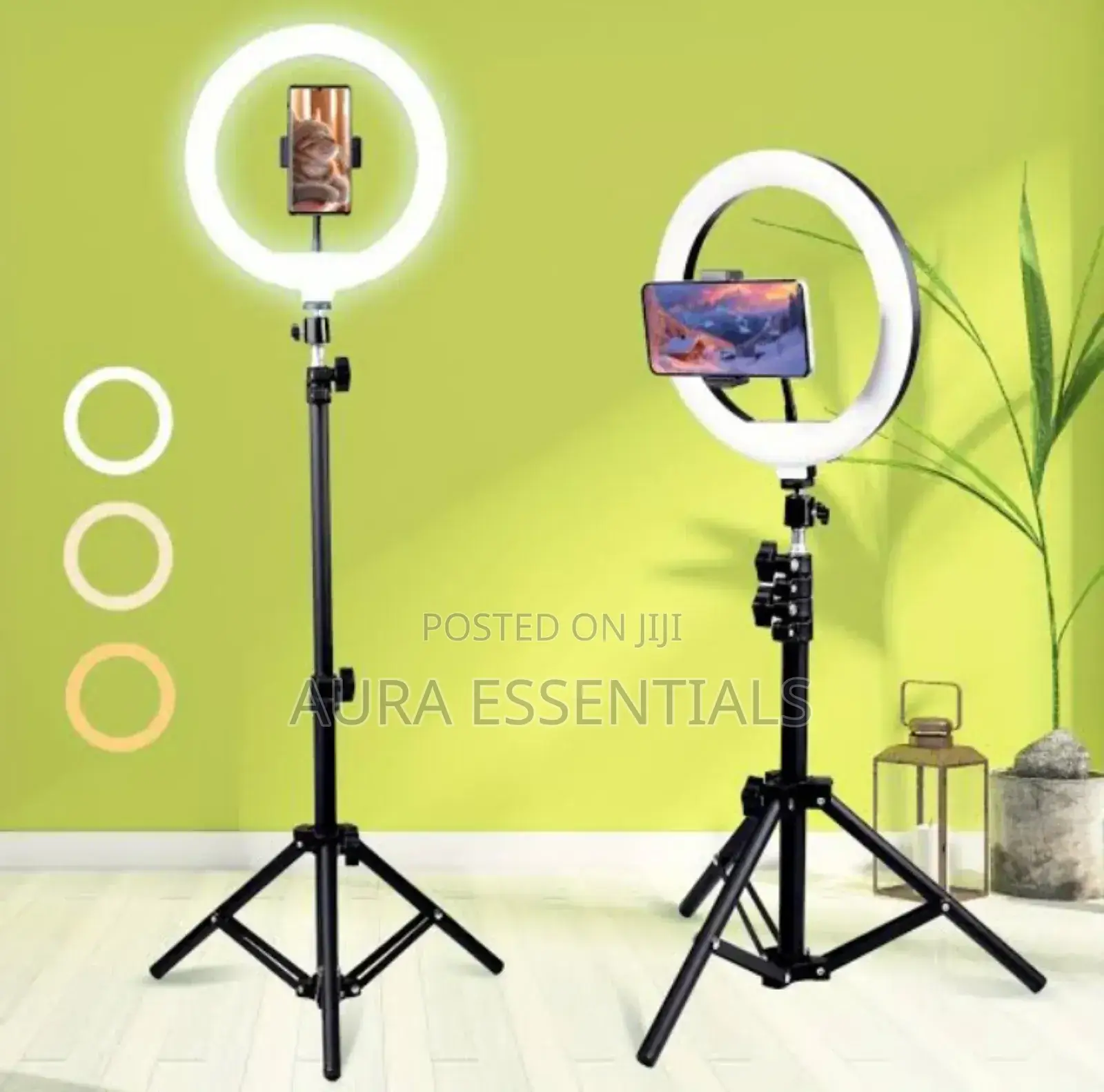 10 - Inch Floor Standing Ring Light