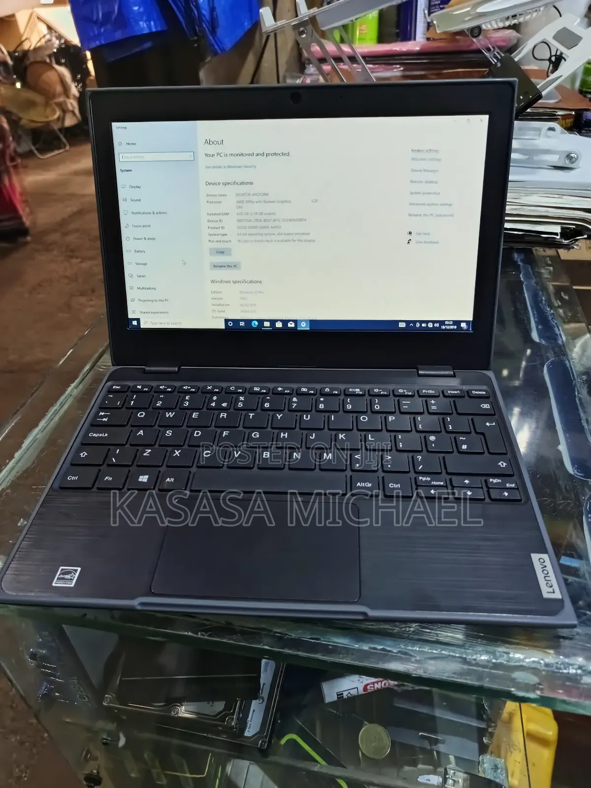 Laptop Lenovo 100e 4GB Intel Celeron SSD 128GB