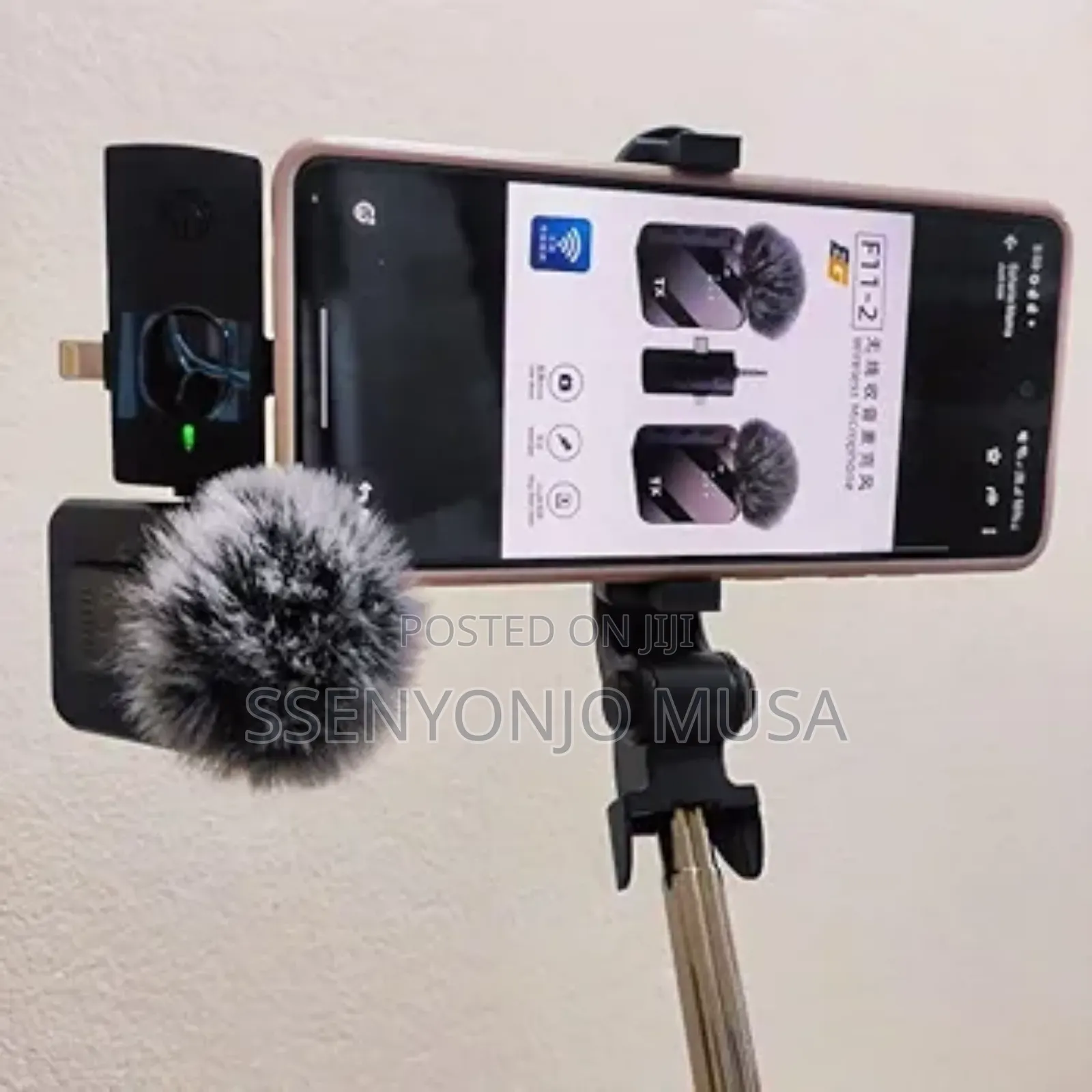 F11-2 3-in-1 Wireless Microphone With Noise Cancellation