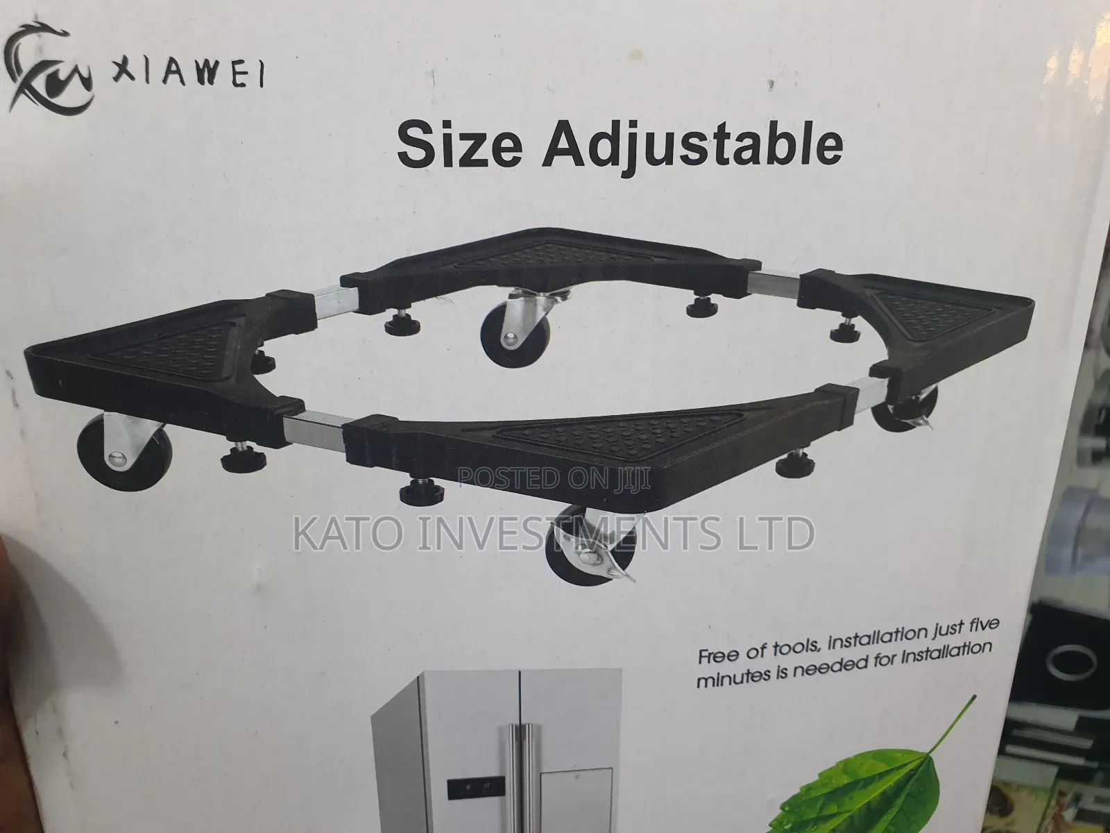 Adjustable Movable Pallet/Fridge And Washing Machine Stand