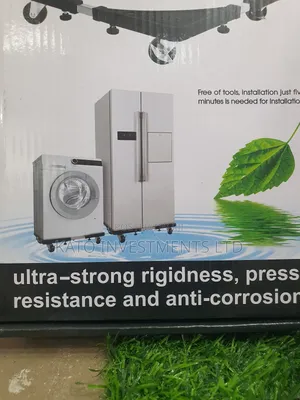 Adjustable Movable Pallet/Fridge And Washing Machine Stand