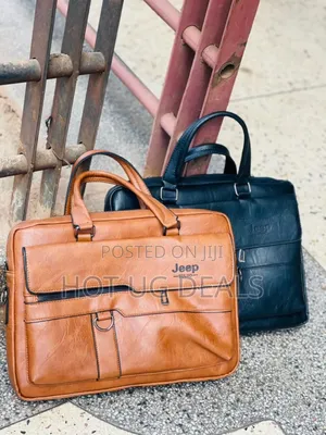 Business Shoulder Bag Men Messenger Bag Briefcase - Black