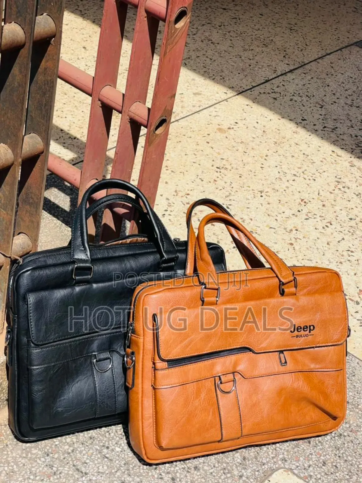 Business Shoulder Bag Men Messenger Bag Briefcase - Black