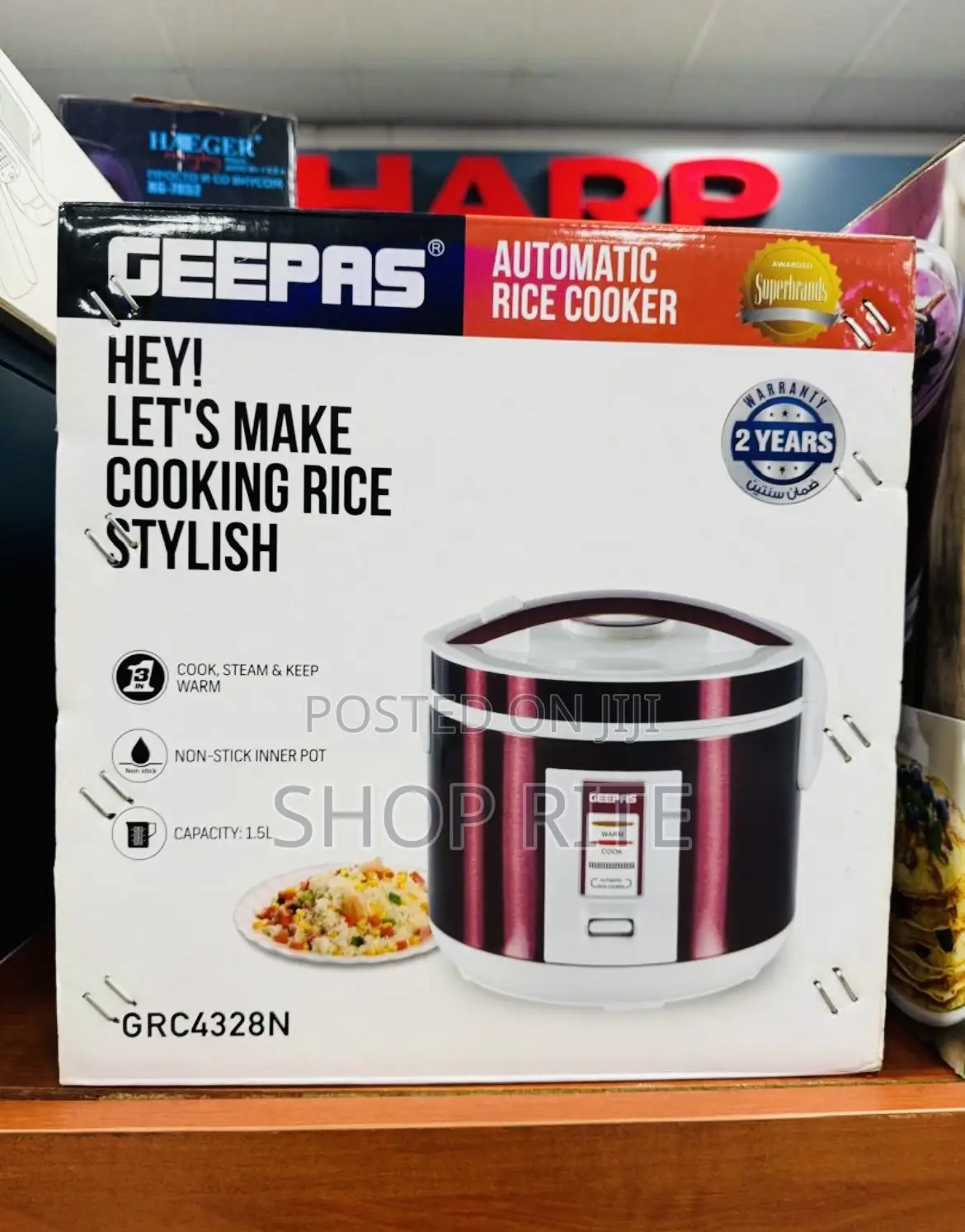 Geepasautomatic Pressure Cooker