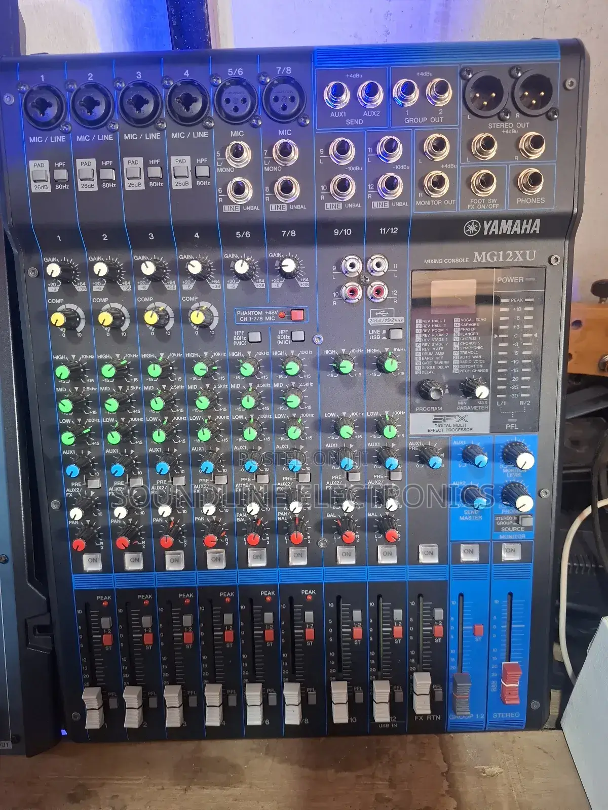Yamaha Mixer Mg 12 Xu