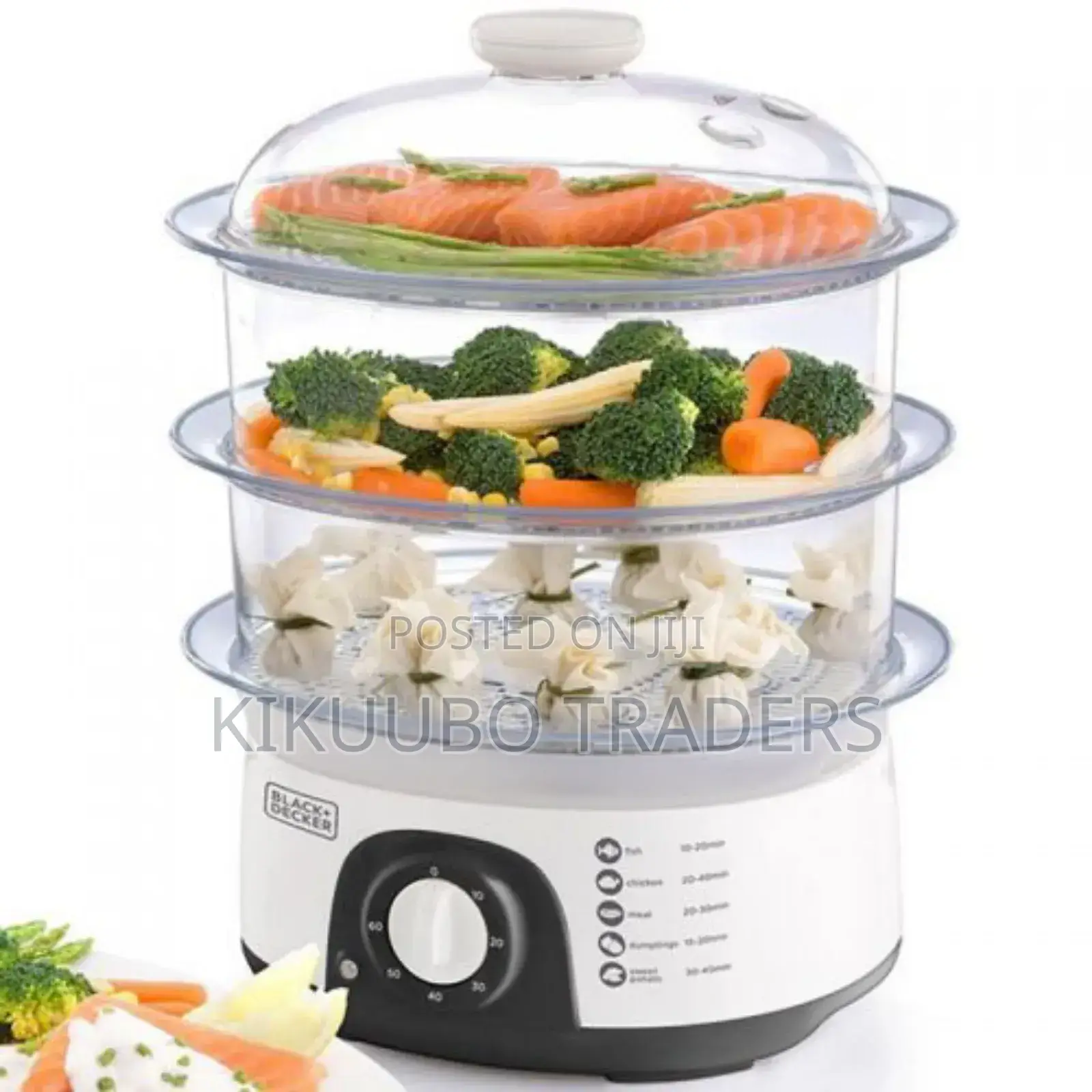 3 Tier Electric Food Cooking Steamer Pot