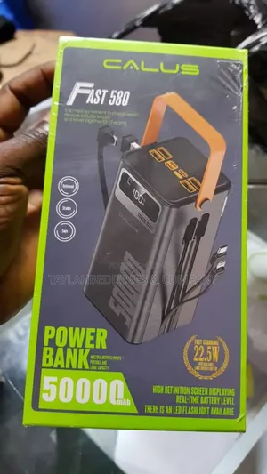 50000mah High Capacity Power Bank 22.5w Fast Charge Portable