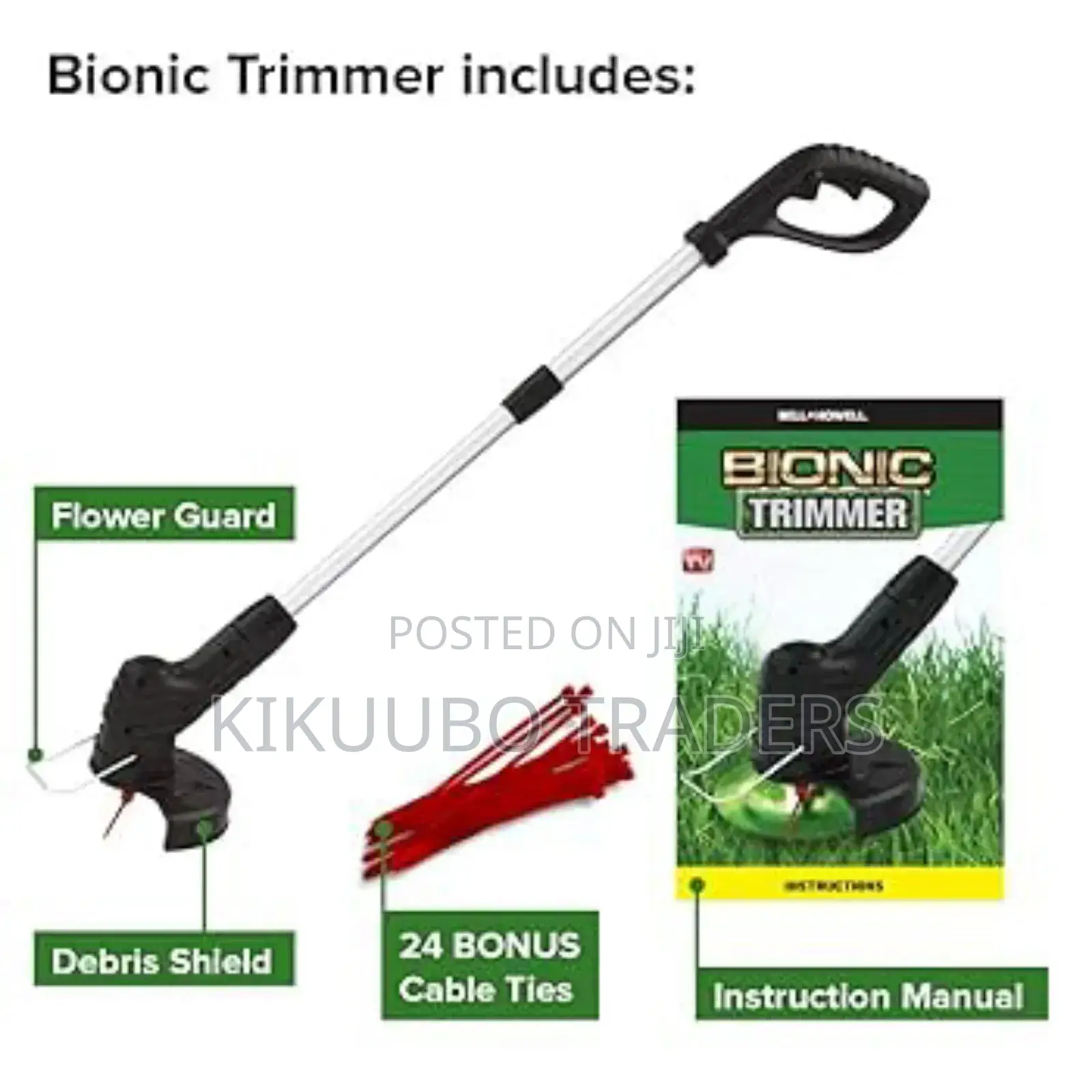 Grass Cutter, Cordless Rechargeable Weed Cutter