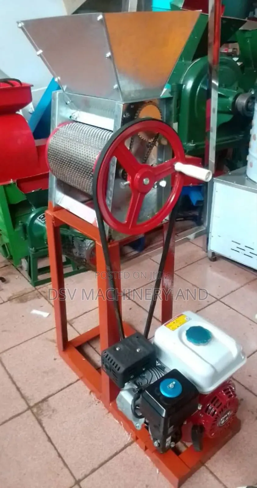 Motorized Coffee Pulper/Sheller