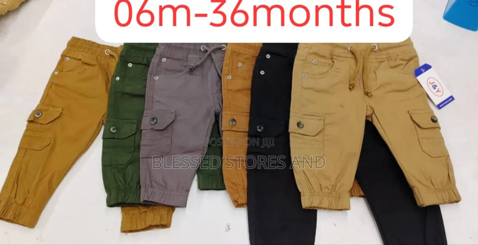 Kids Cargo Pants