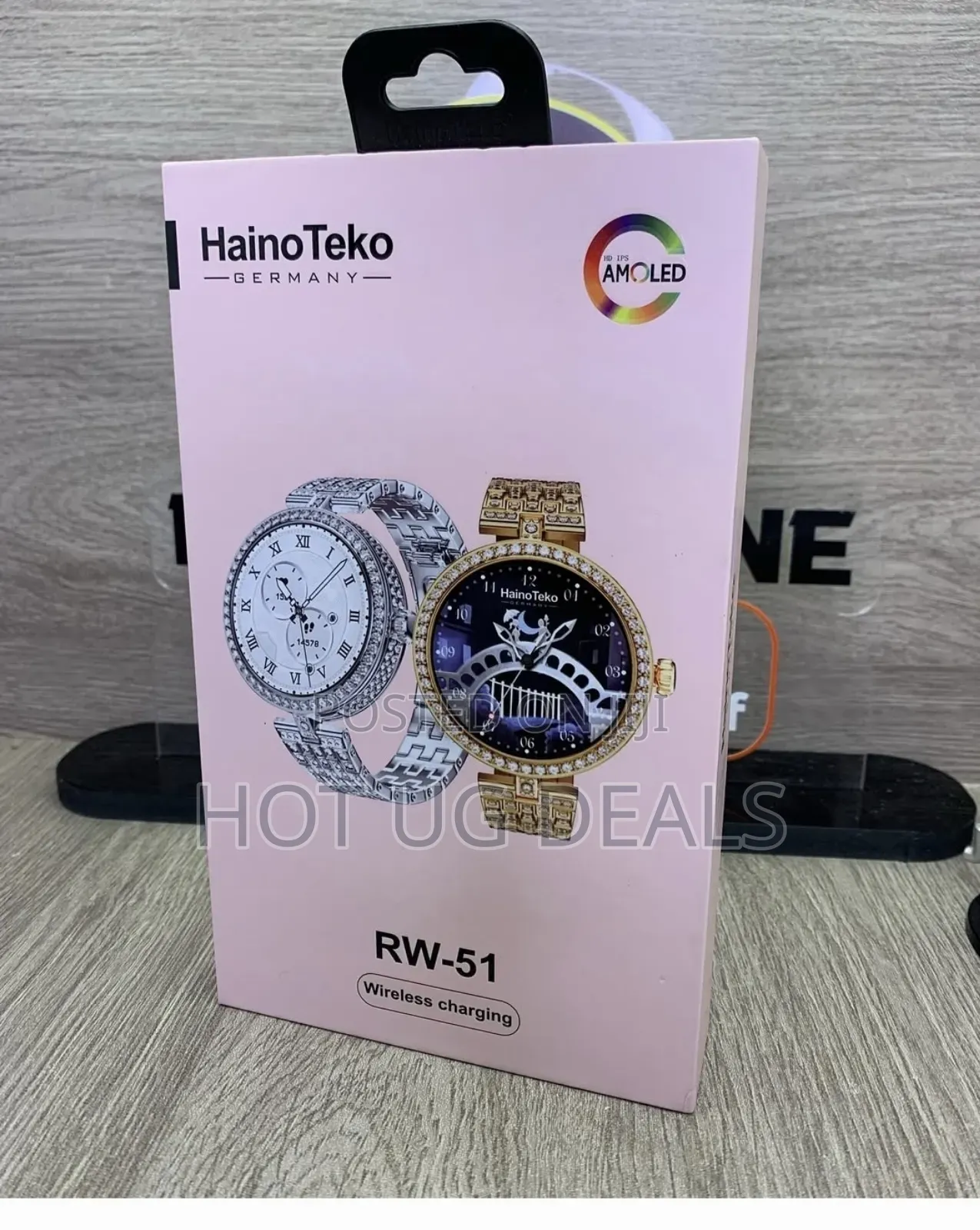 Haino Teko Germany Smart Watch Gift With Round Amoled Screen