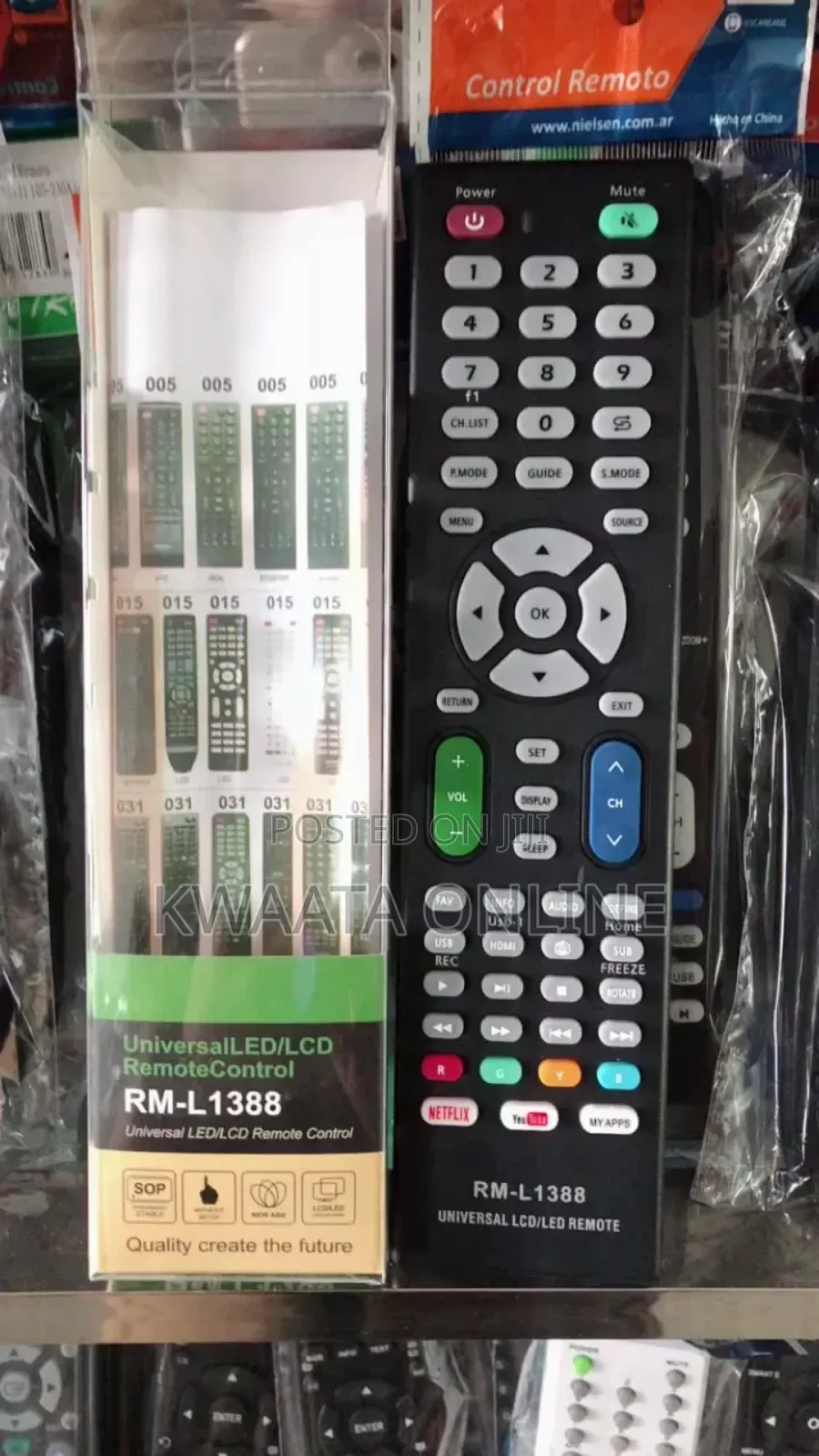 Universal Remote Control Lcd/Led Tv Rm-l1388