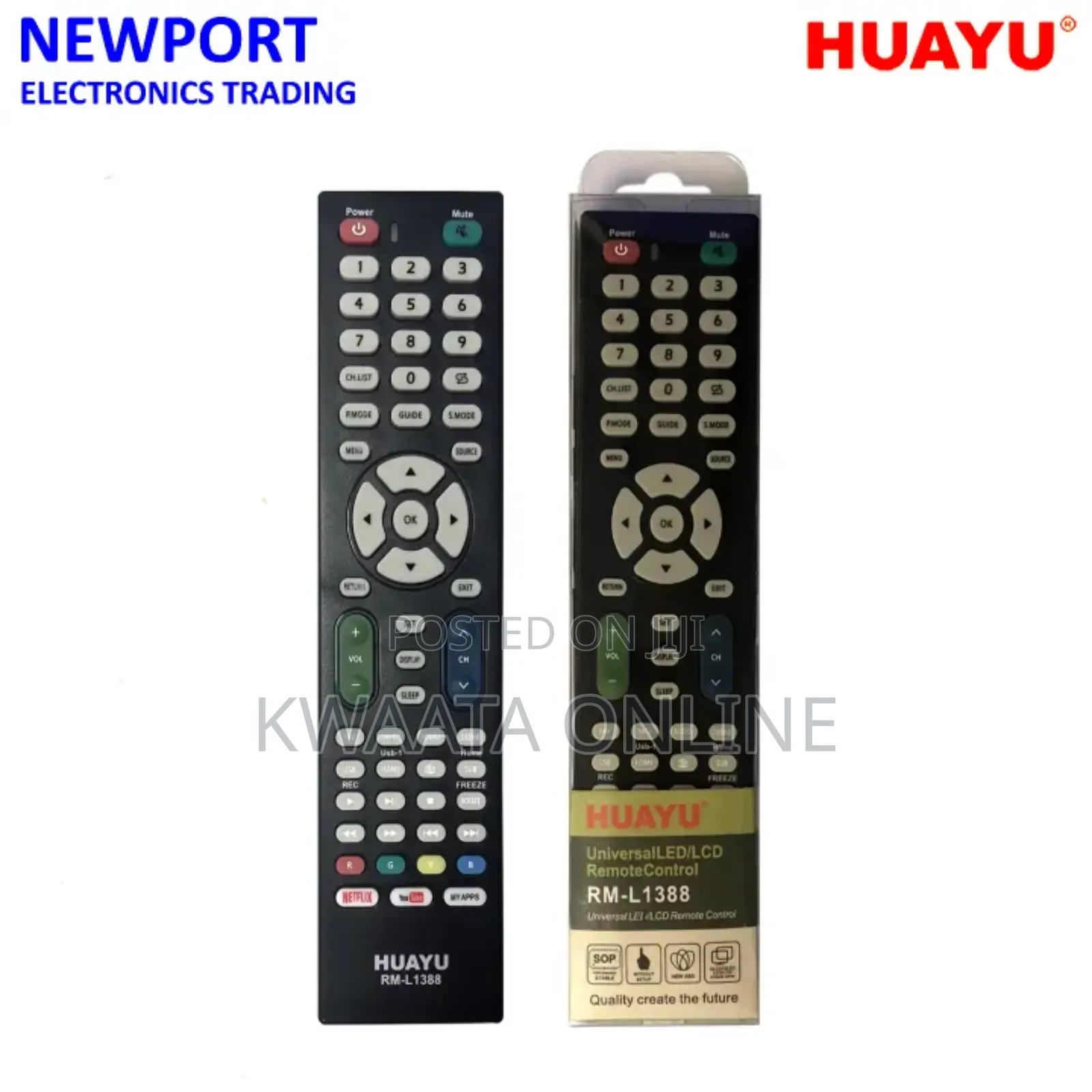 Universal Remote Control Lcd/Led Tv Rm-l1388