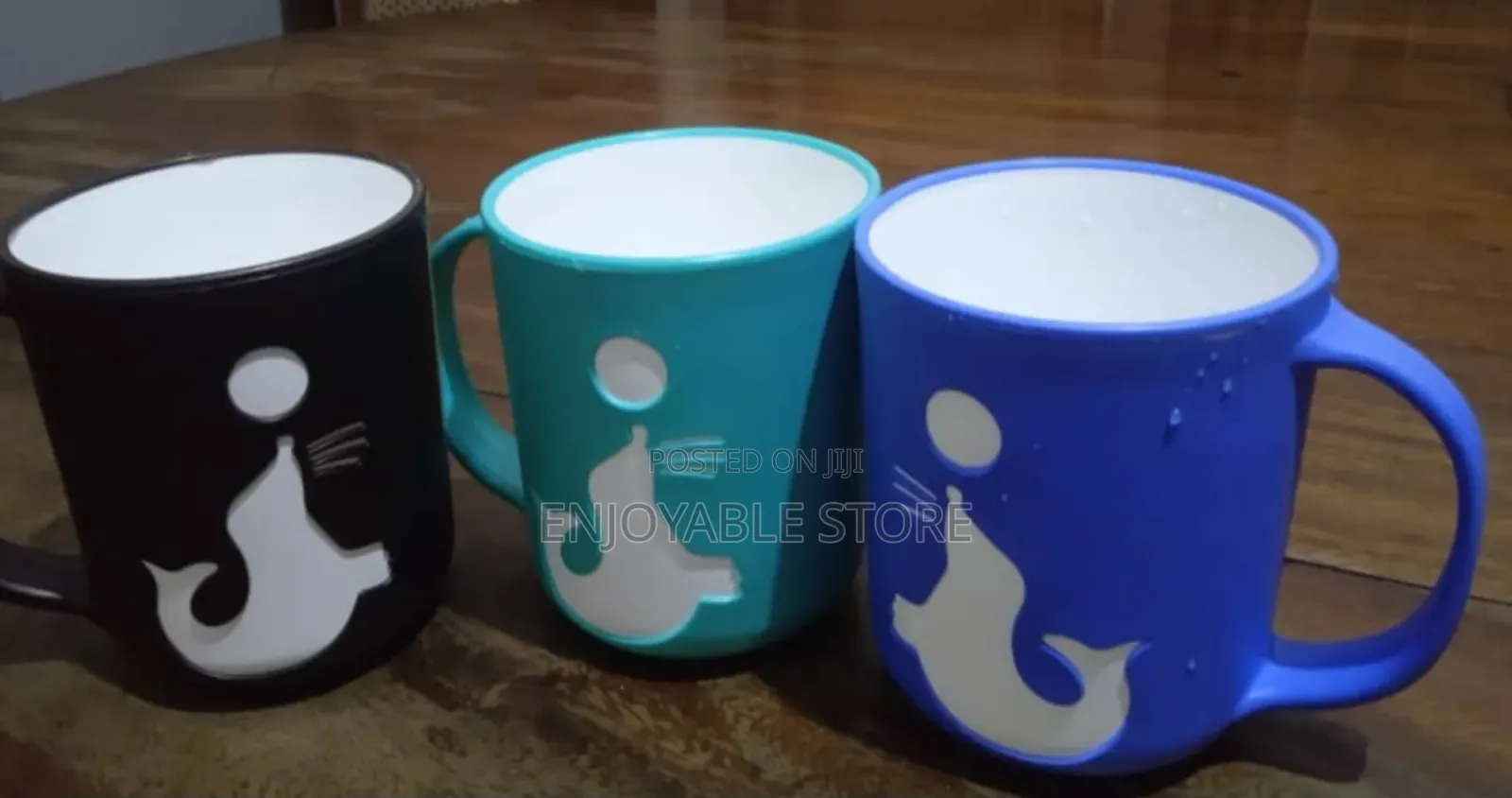 Plastic Mugs 12pcs