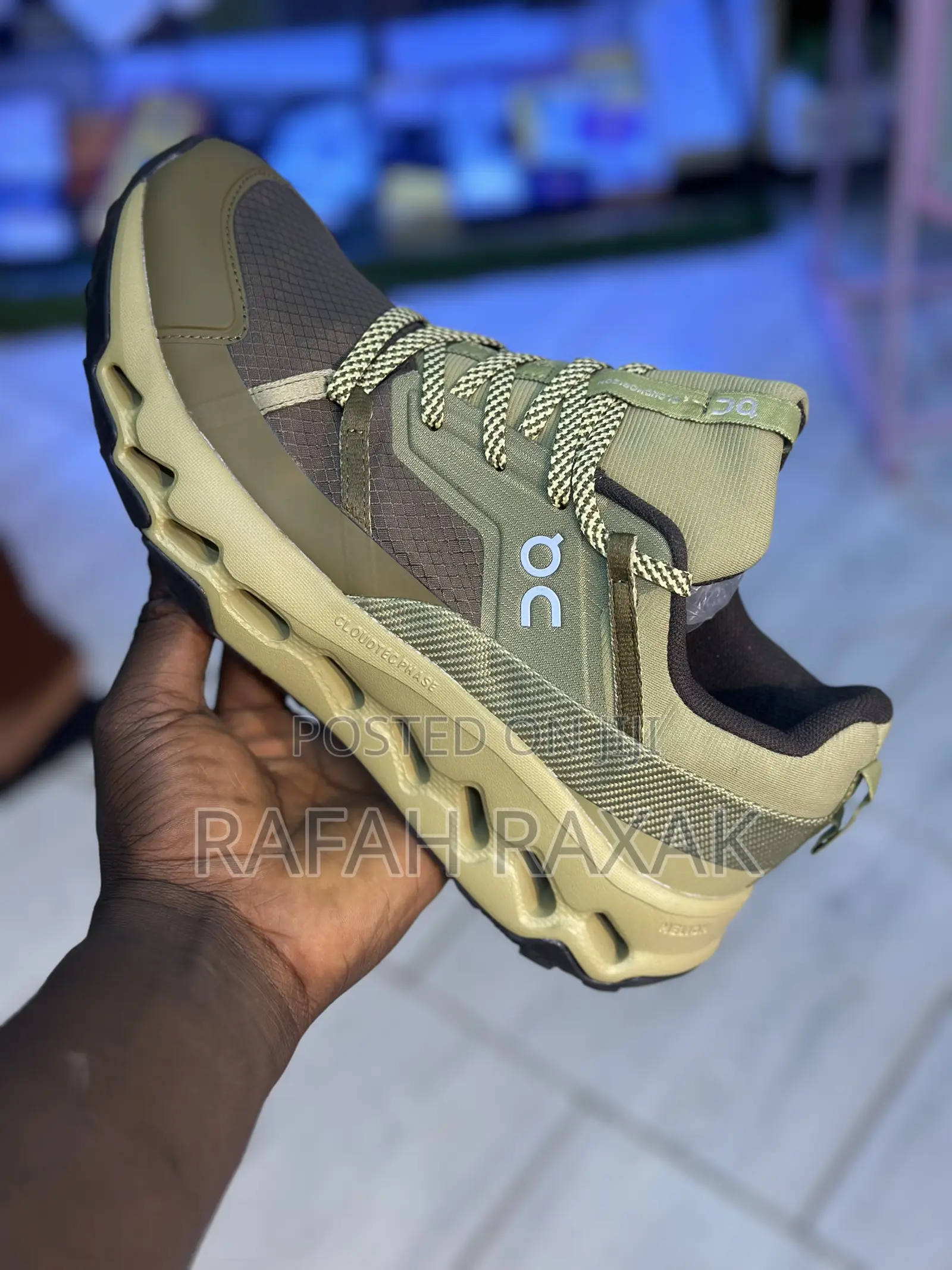 Original Men’S Olive On Cloud Horizon Running Sneakers