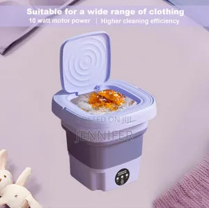 1pc Electric Folding Washing Machine