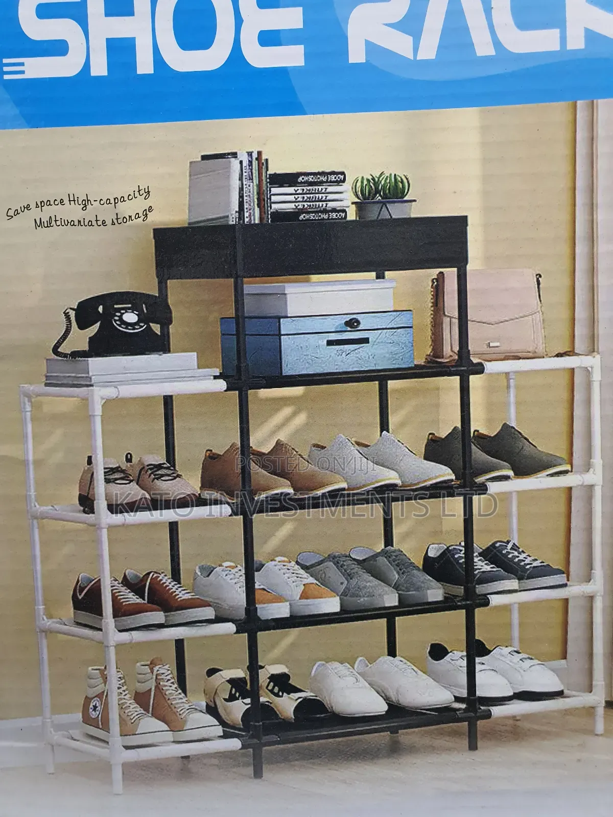 Wide 5th Shoe Rack