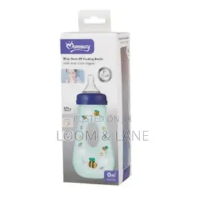 Mom Easy 2 Baby Feeding Bottles 240ml Wide Neck