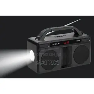 Wireless Bluetooth Portable Solar Rechargeable Usb/Fm Radio