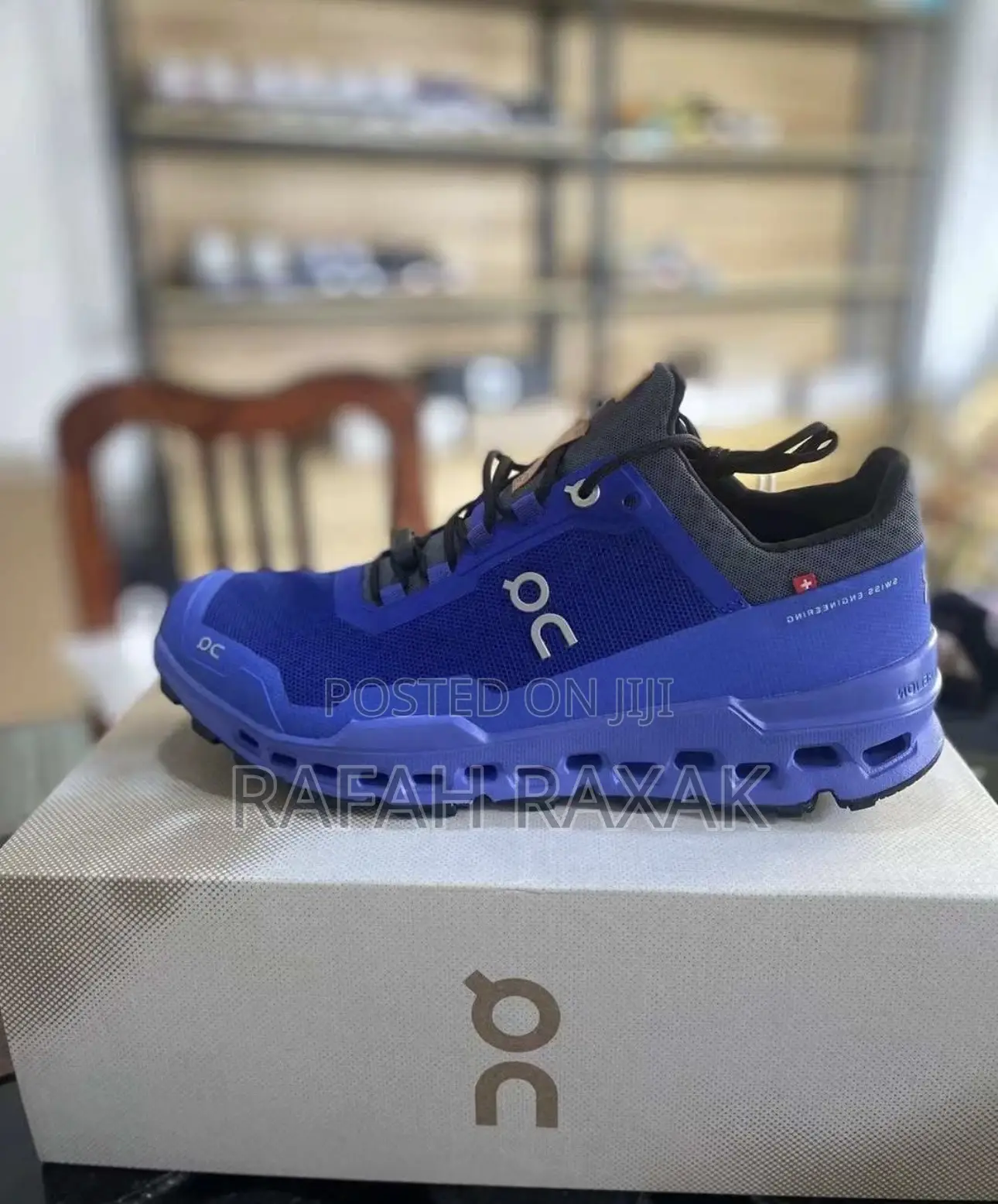 Men’S Classic Blue On Cloud Ultra 2 Running Sneakers
