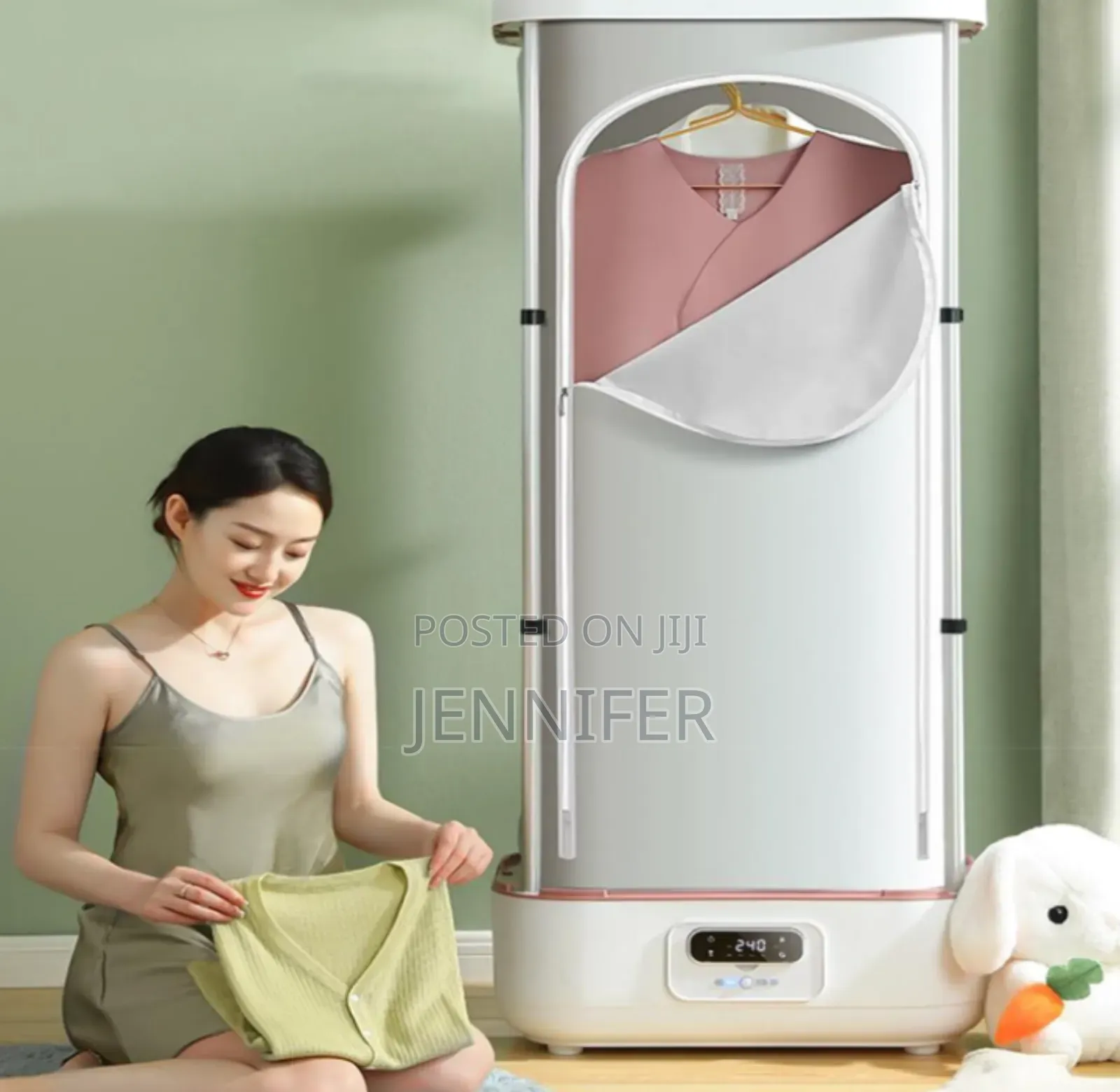 Portable and Foldable Clothes Drying Cabinet