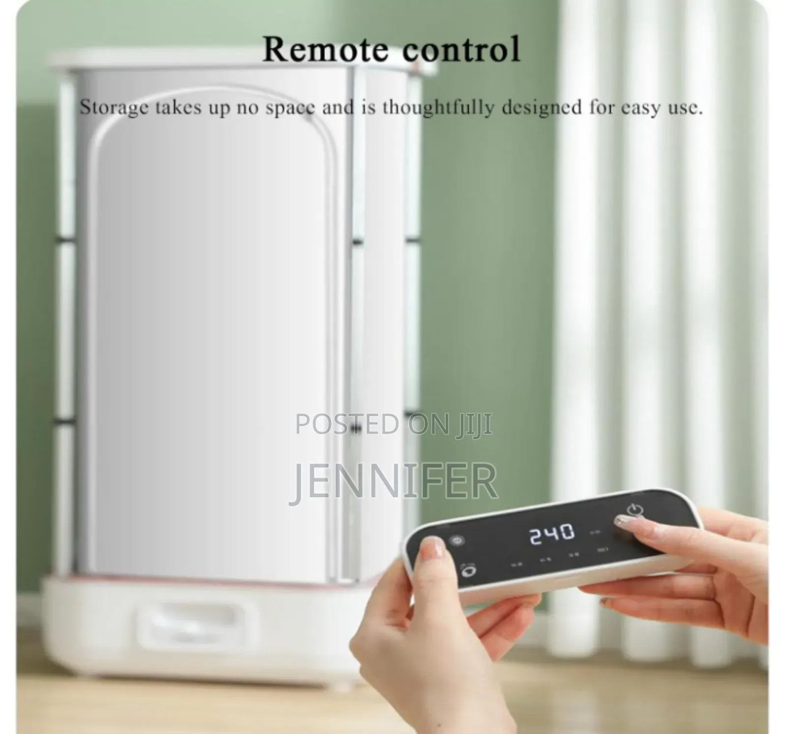 Portable and Foldable Clothes Drying Cabinet