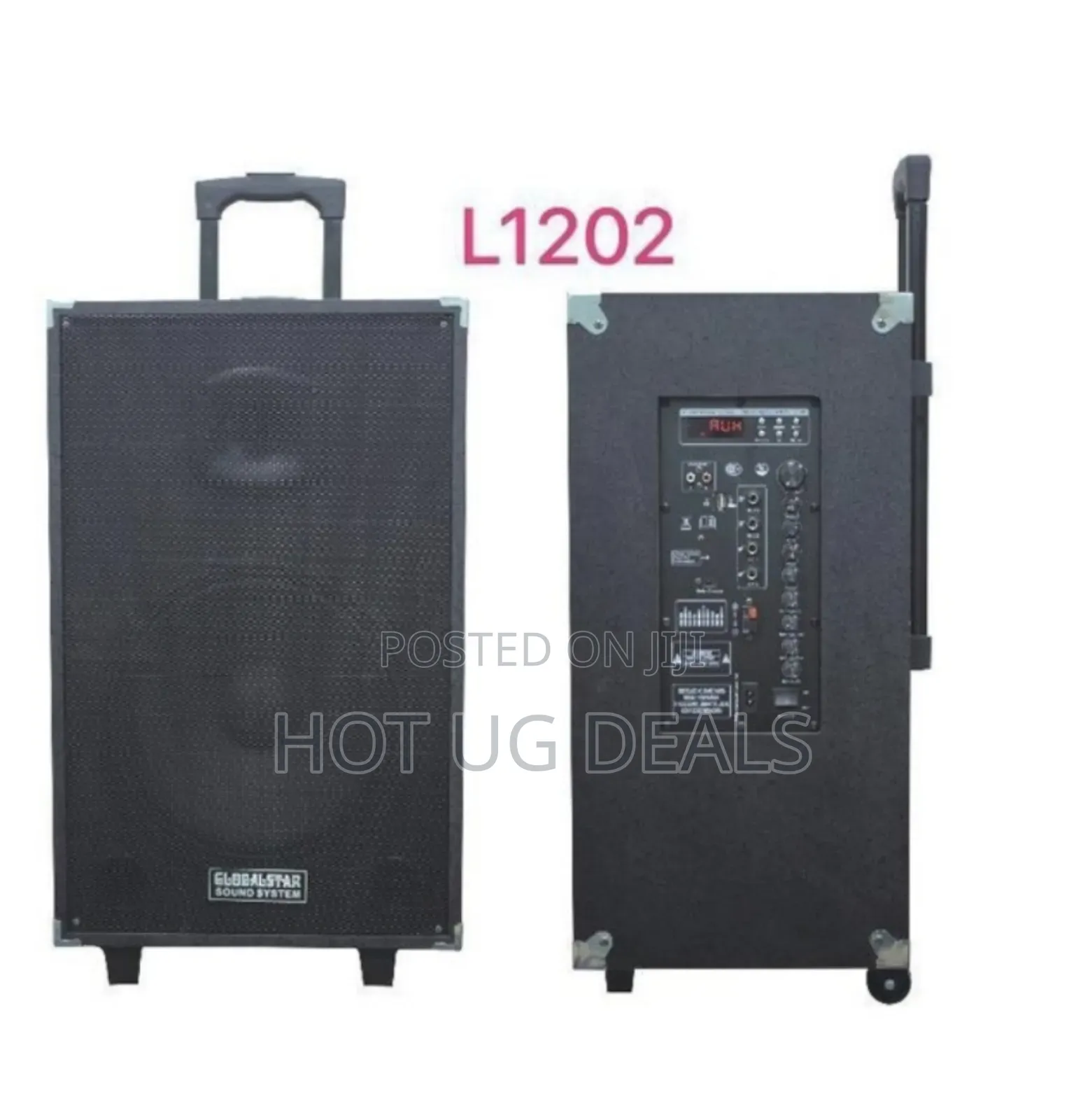 Globalstar Rechargeable Portable Bluetooth Karaoke Speaker