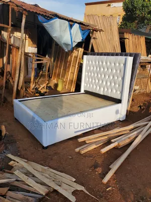 Four by Six Leather Bed