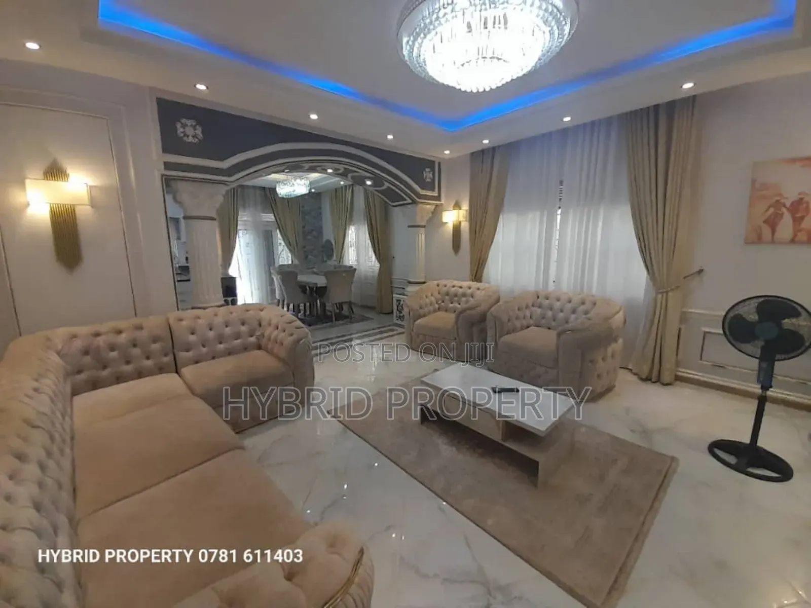 Furnished 4bdrm Penthouse in Nansana Along Hoima for sale