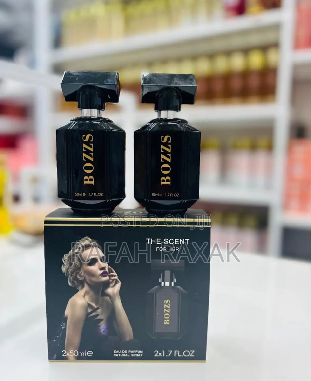 Women’S Black Bozzs The Scent For Her Set Parfum (2x50)