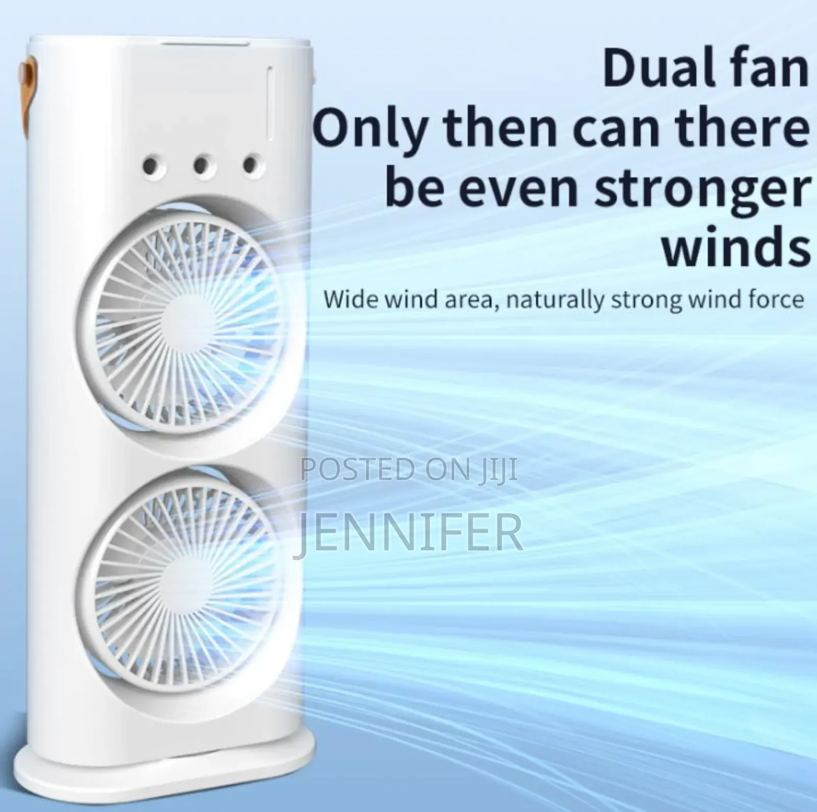 Three Hole Double Head Spray Cooling Fan