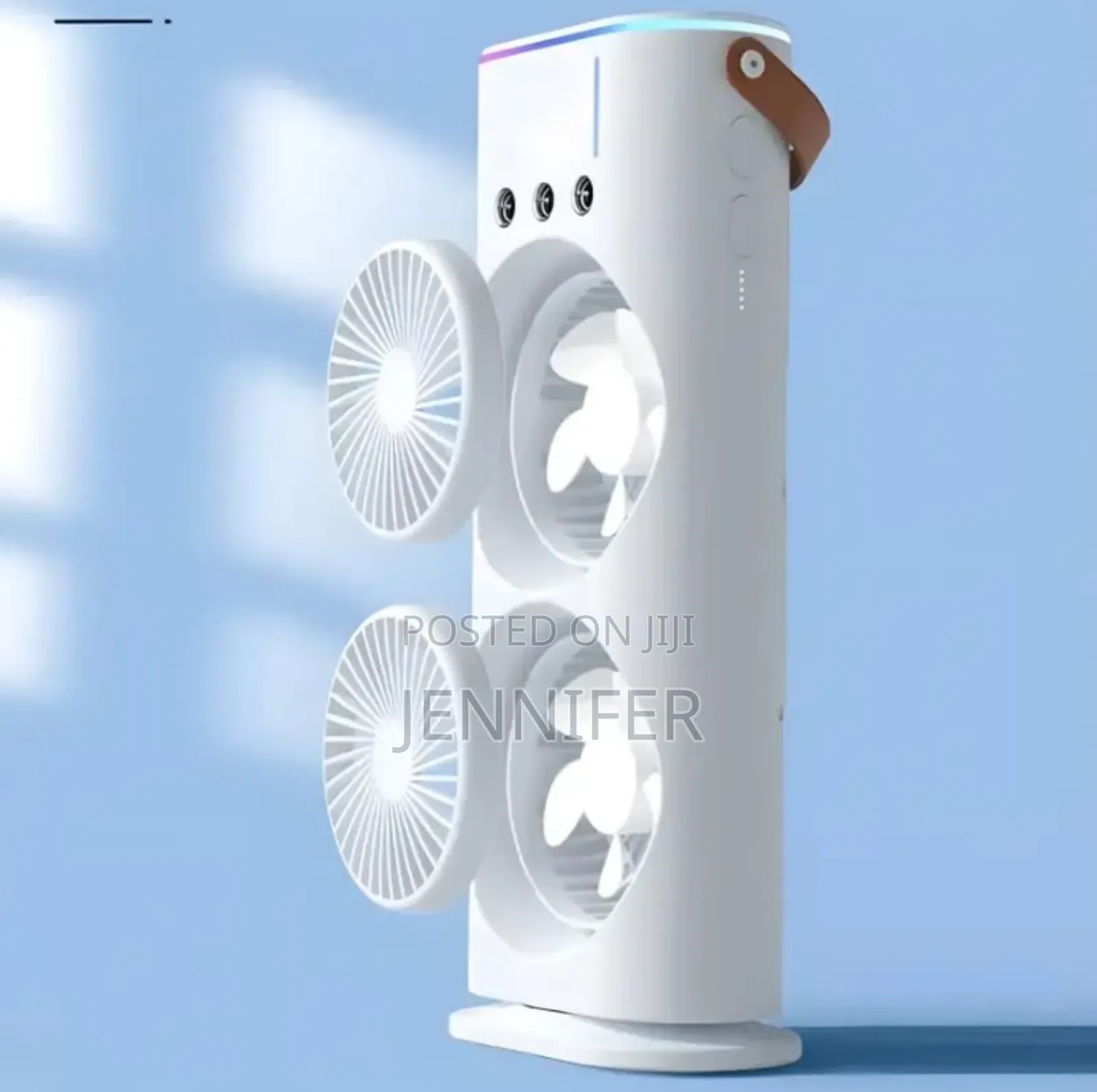 Three Hole Double Head Spray Cooling Fan