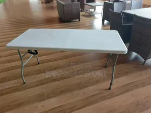 Foldable Plastic Table 150cm for Dining/Events/Restaurant