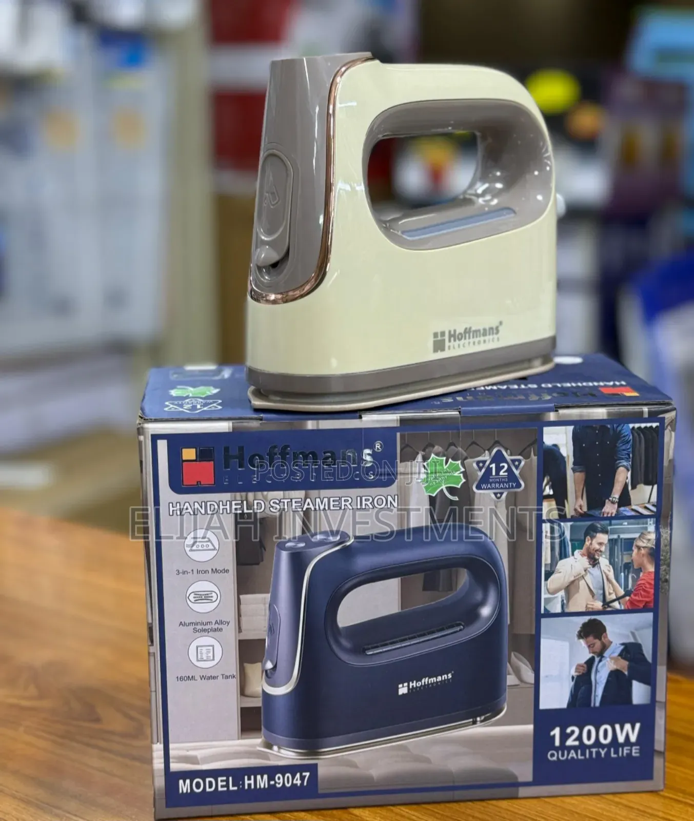 Hoffmans Handheld Steamer Lron
