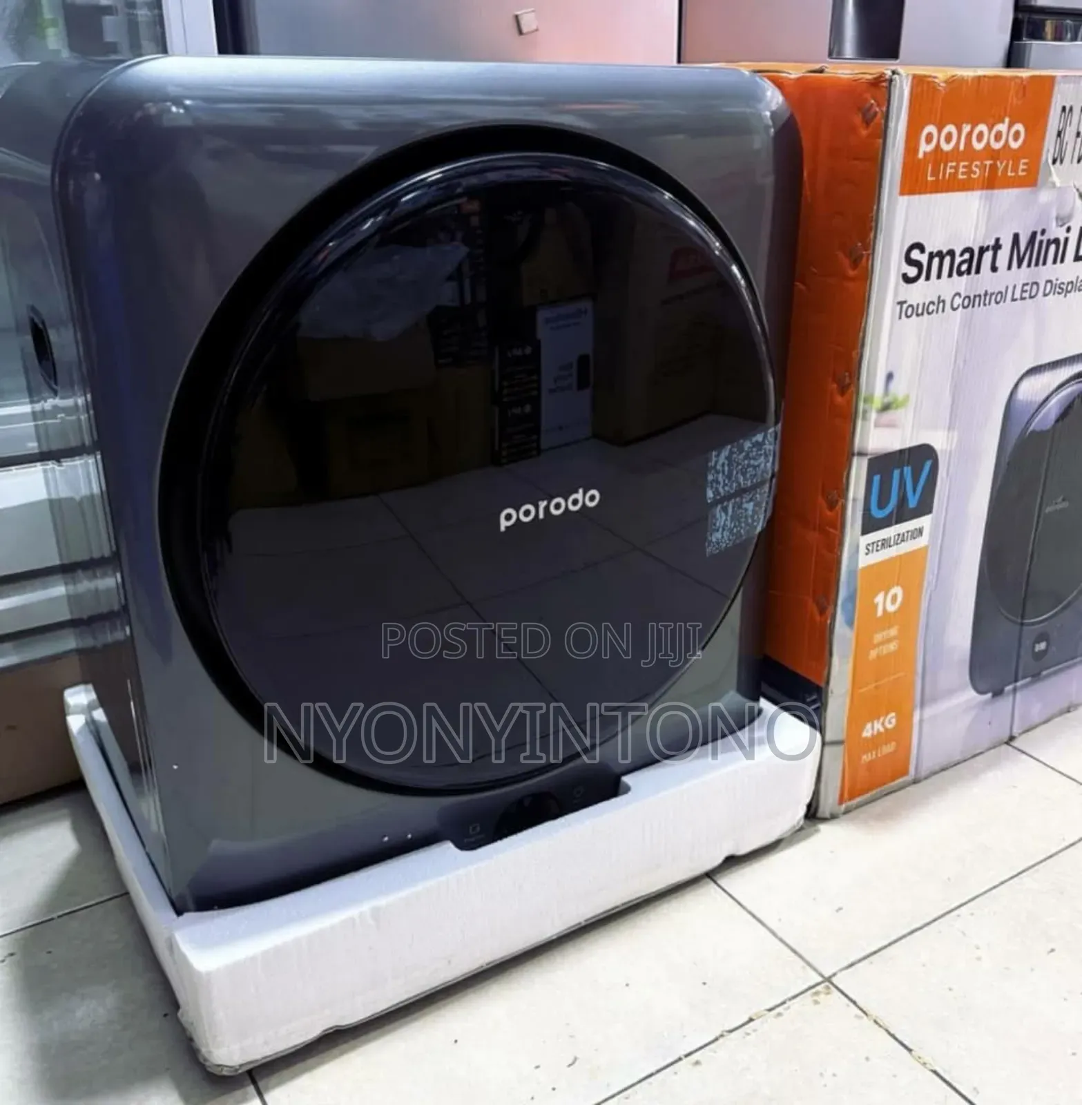 Porodo Top-Quality 4kg Smart Mini Dryer