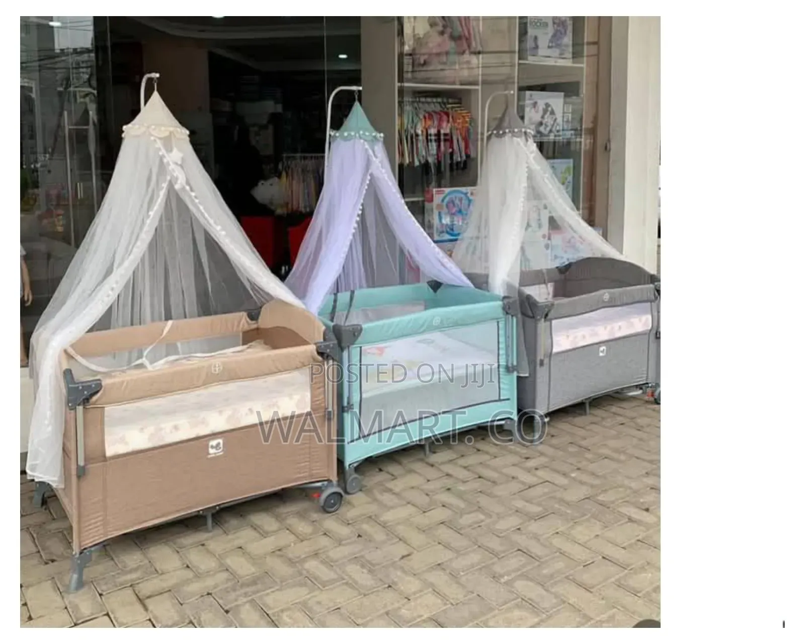 Baby Travel Cot Bed With Mosquito Net