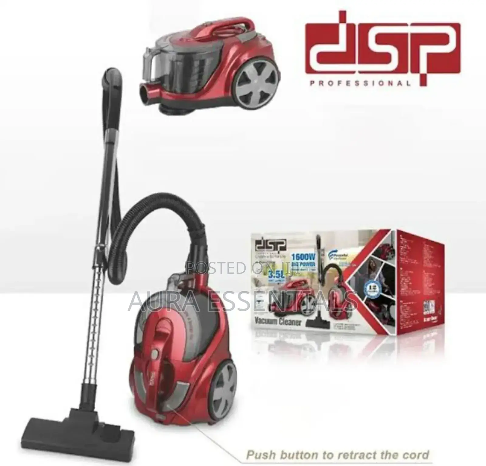DSP 1600w Big Power Vacuum Cleaner