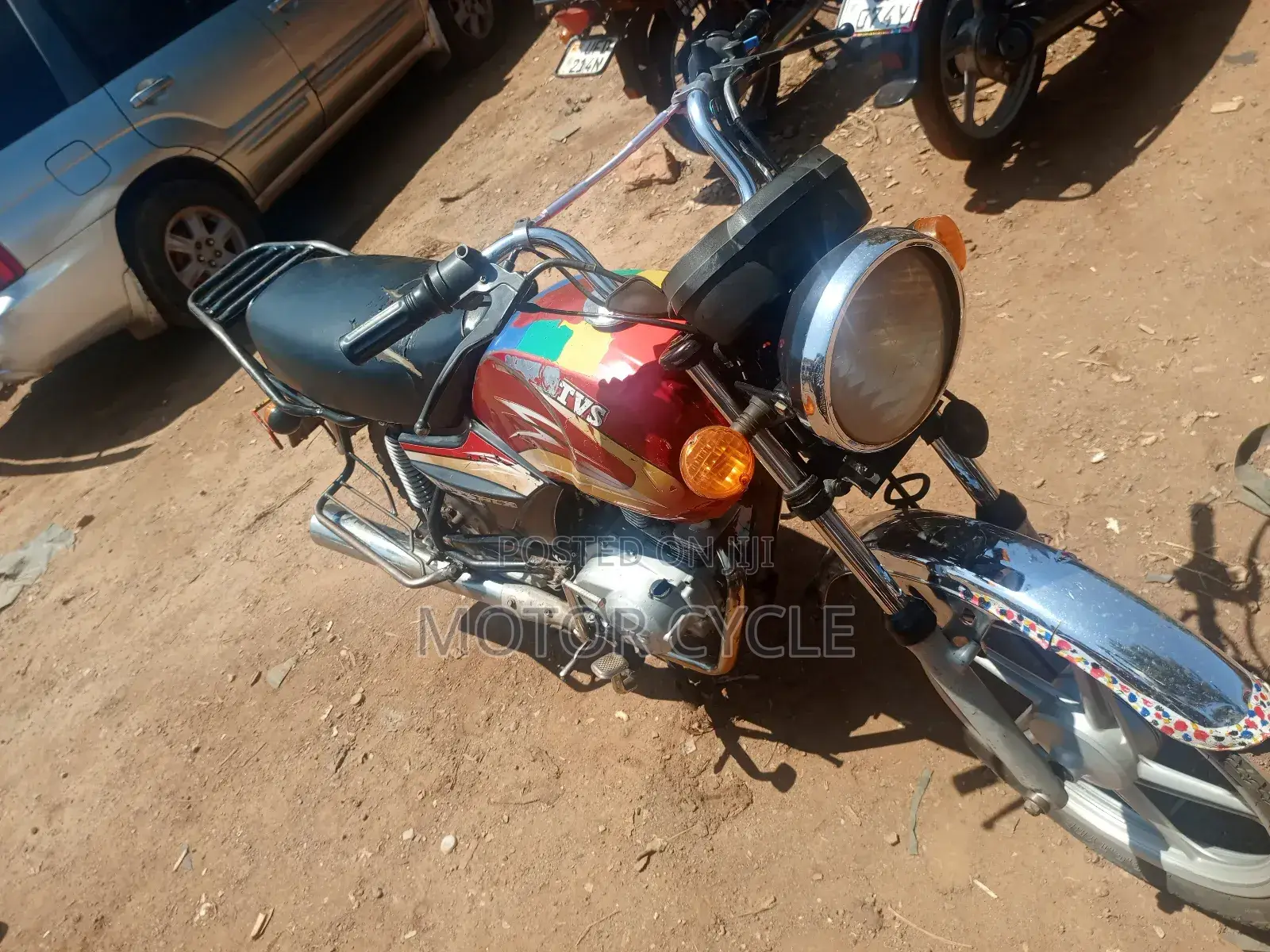 TVS XL 100 2007 Red