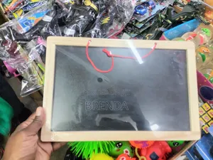 Small Double Board With Chalk,Marker,Duster,Letters,Numbers