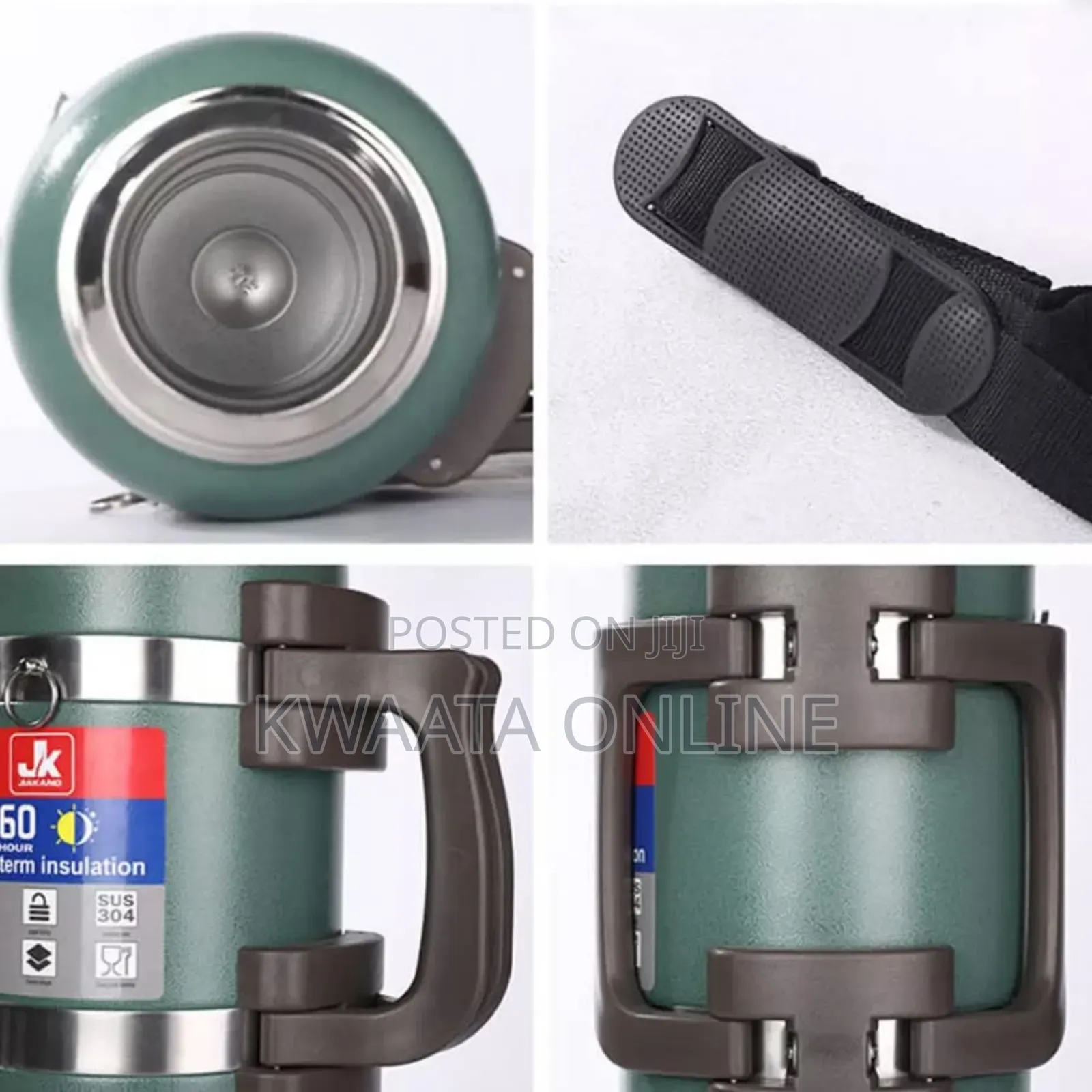 4l All Stainless Steel Thermos Vacuum
Flask- 60hrs