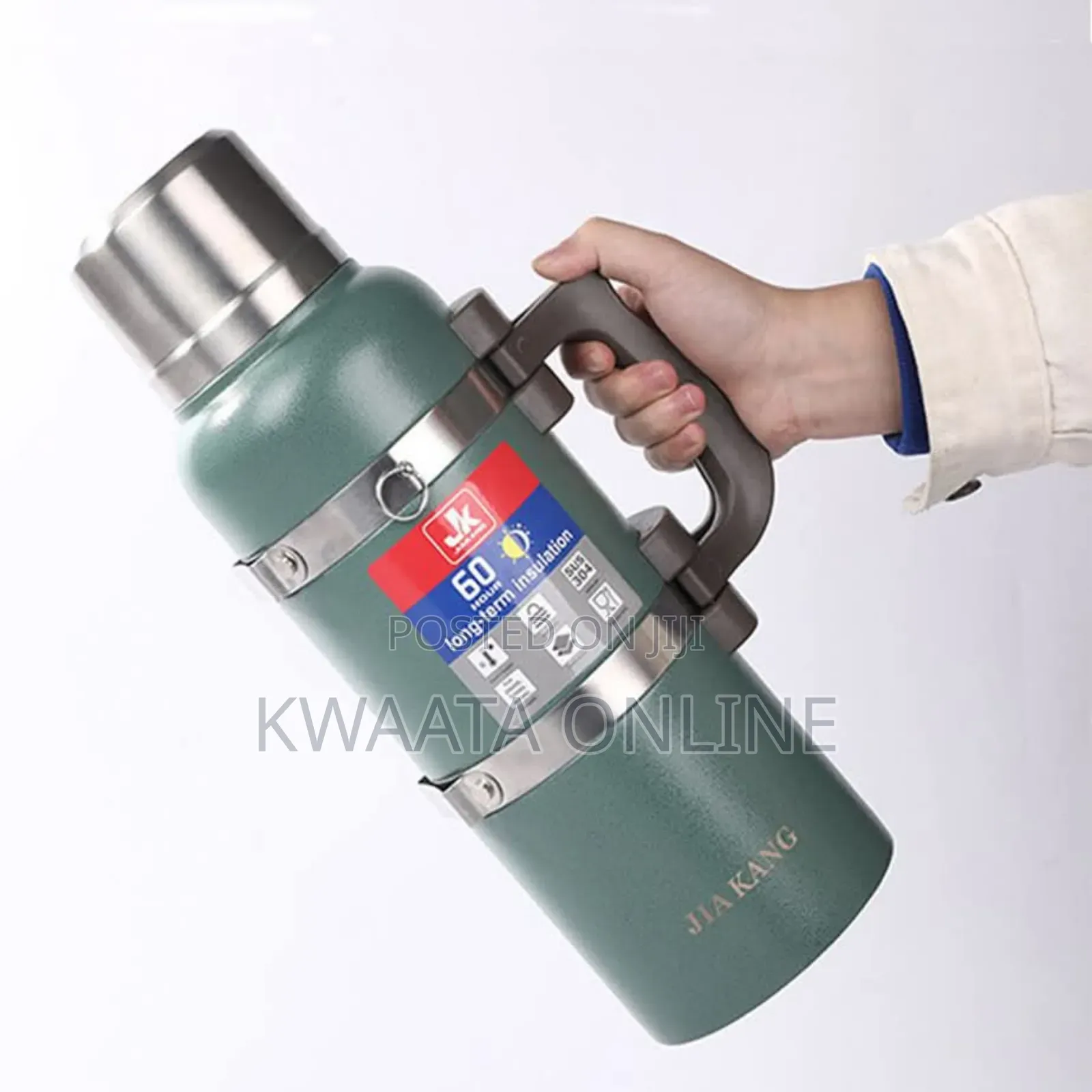 4l All Stainless Steel Thermos Vacuum
Flask- 60hrs