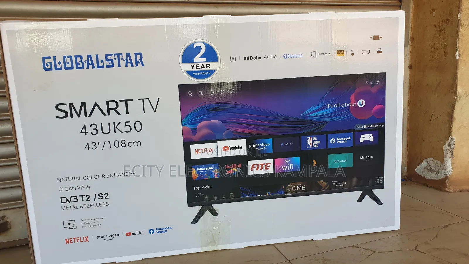 43" Globalstar Smart