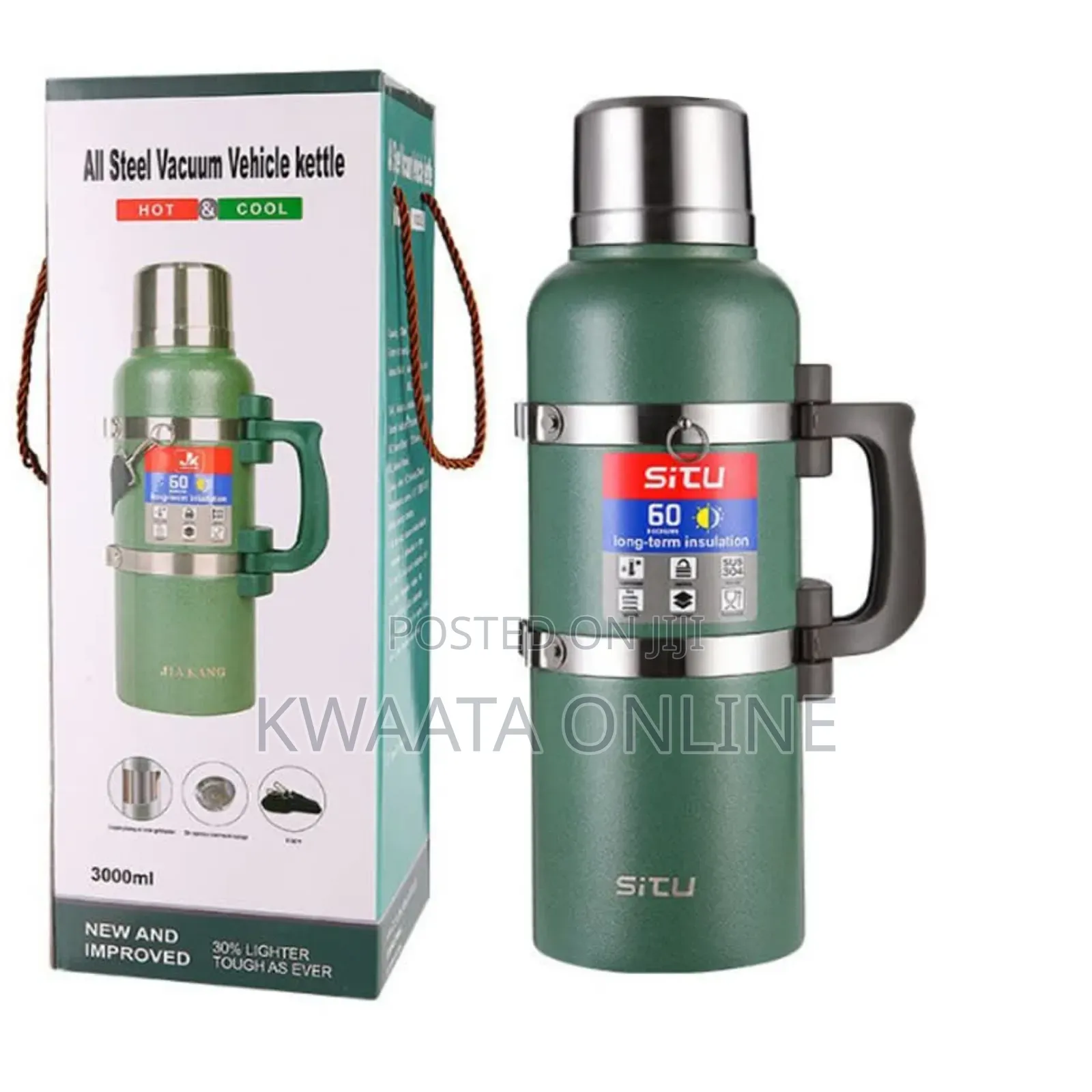 60 Hours 3litres All Stainless Steel Thermos Vacuum Flask