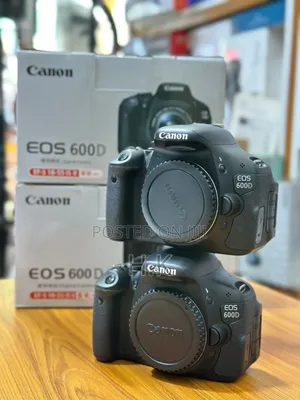 Canon Eos 600d DSLR Cameras.